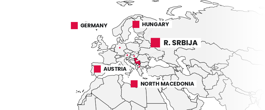 MEP Design Studio locations in Europe
